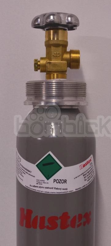 Obrázok 3 - Fľaša CO2, 2 kg, závit G 3/4”